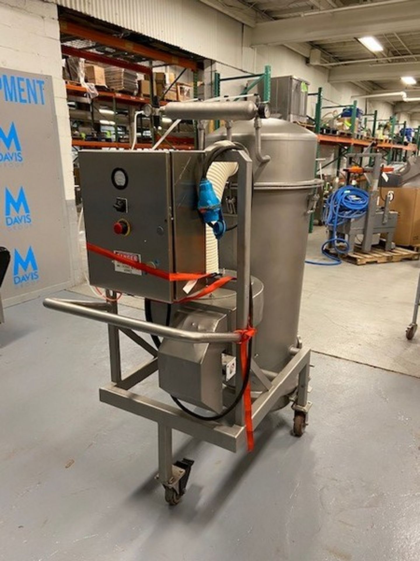Marchant Schmidt Inc. S/S Dust Collector, I.D. No.: 10386 001, with S/S Control Panel Containing - Image 4 of 9