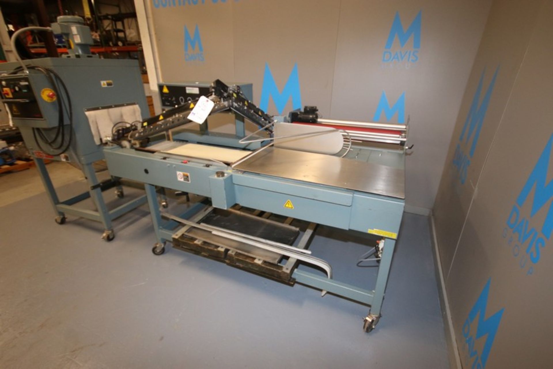 Shanklin Shrink Tunnel & L-Bar Sealer, Shrink Tunnel: M/N T6HCR, S/N T12090-01, 208 Volts, 1 - Image 8 of 16