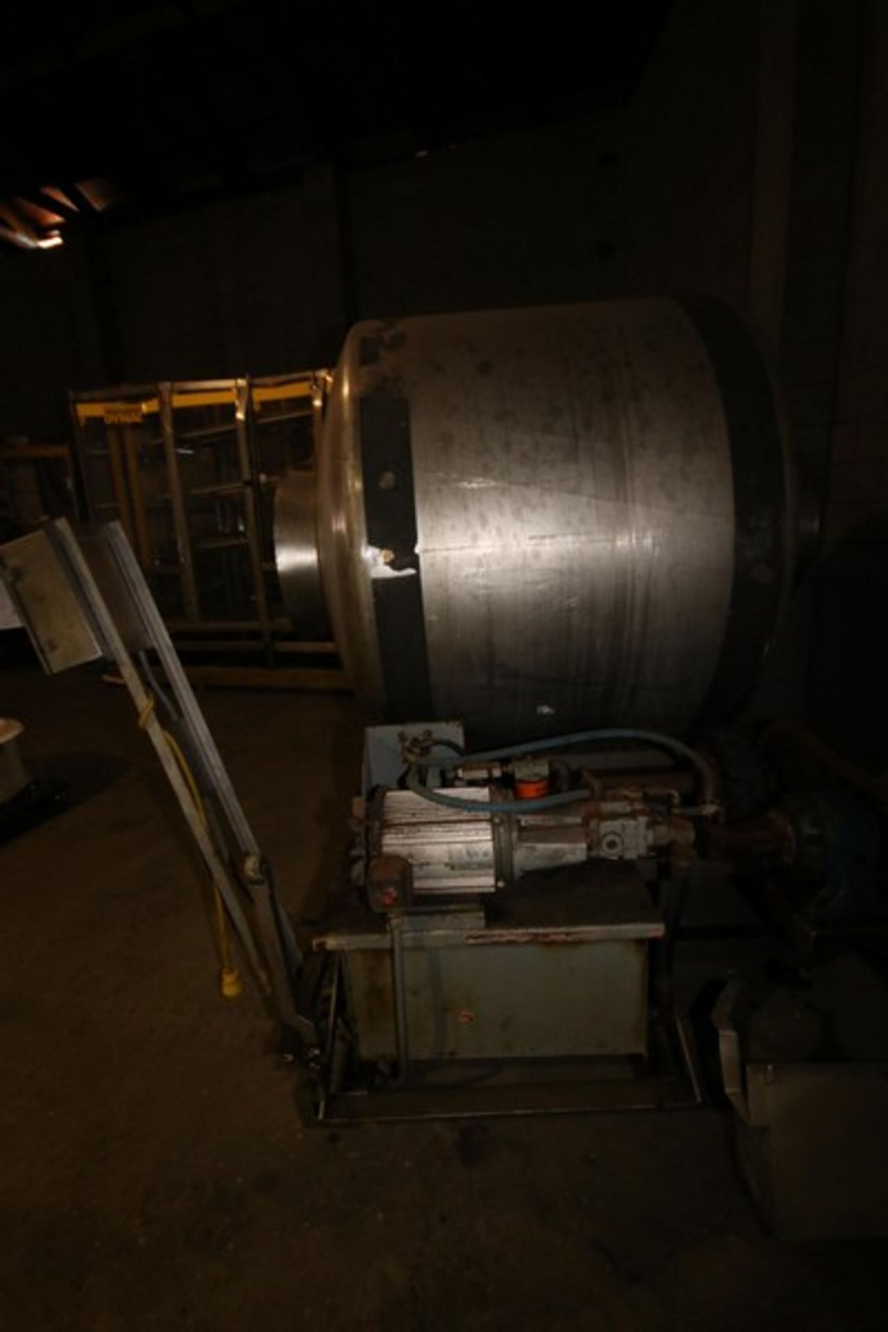 S/S Tumbler with 10 hp Hydraulic Drive, 1755 RPM, - Image 5 of 13