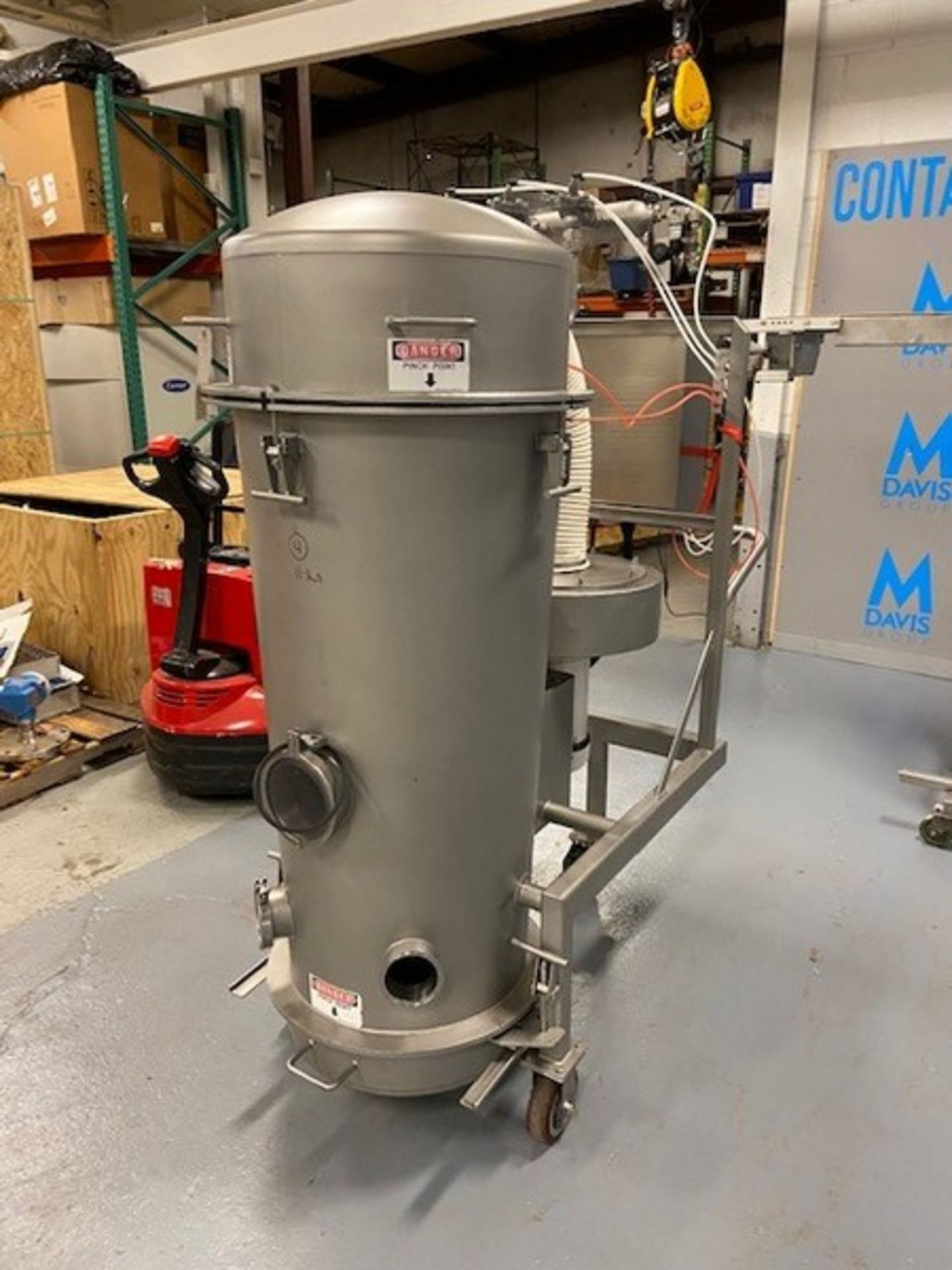 Marchant Schmidt Inc. S/S Dust Collector, I.D. No.: 10386 001, with S/S Control Panel Containing - Image 8 of 9