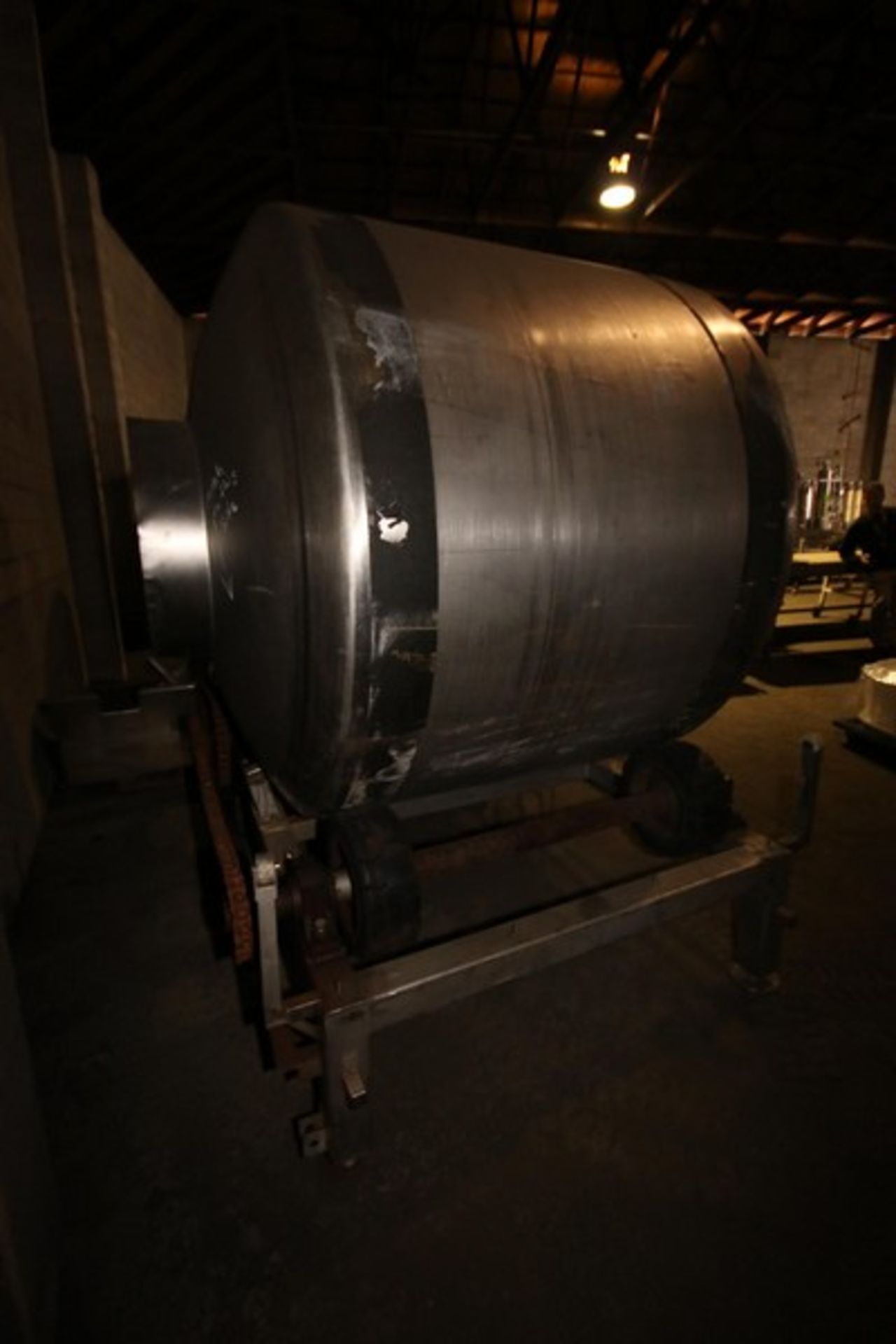 S/S Tumbler with 10 hp Hydraulic Drive, 1755 RPM, - Image 9 of 13
