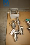 Tri-Clover 3" Flow Diversion Valve, with Allen-Bradley SLC 500 Programmable Controller with