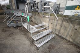 S/S L-Shape Platform,Overall Dims.: Aprox. 6' L x 48" W x 21" H (INV#68792) (Located at the MDG