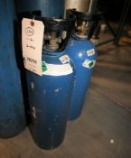 - Lot of (2) 22” H x 8” W Gas Cylinders, CarbonDioxide (INV#78250)(Located @ the MDG Showroom -