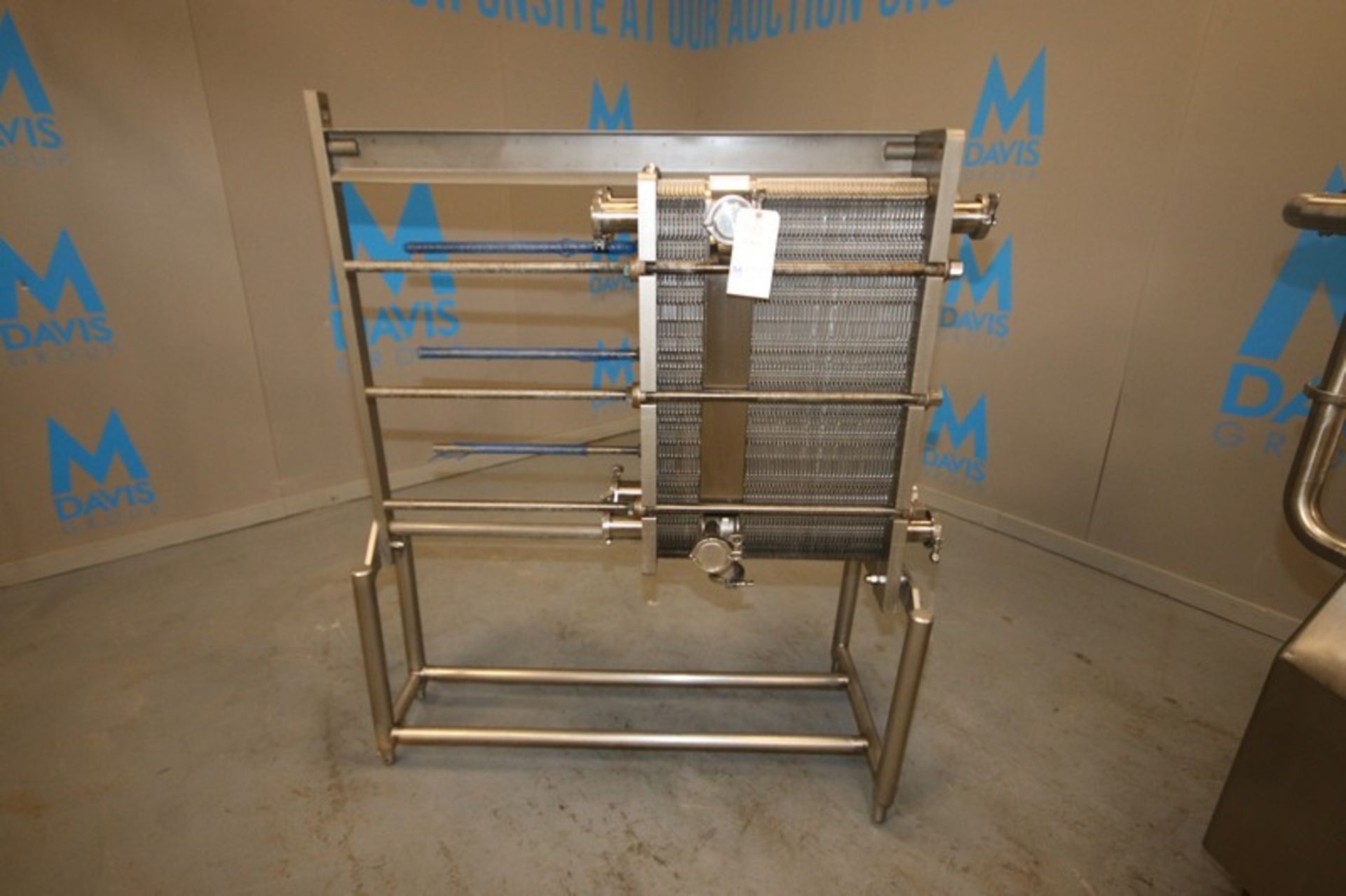 APV 2-Section Plate Heat Exchanger,M/N VO17 R-14, S/N G2011000086, Max. Working Pressure 150 PSIG, - Image 6 of 8
