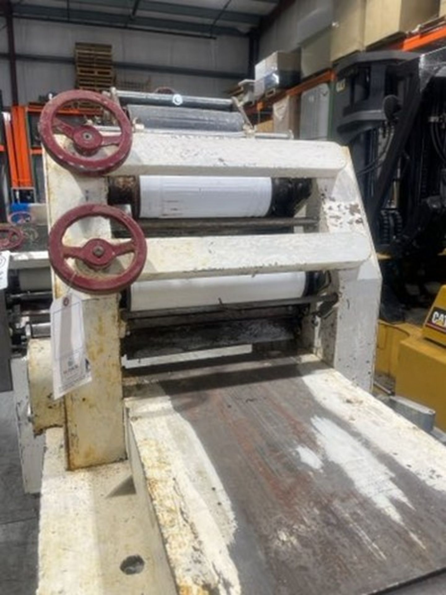 Lane 16" W Sheeter,M/N P-3S4M-MOULDER-PEELER, S/N S-4-7050 PL, with (5) Rollers & Controls (INV# - Image 2 of 5