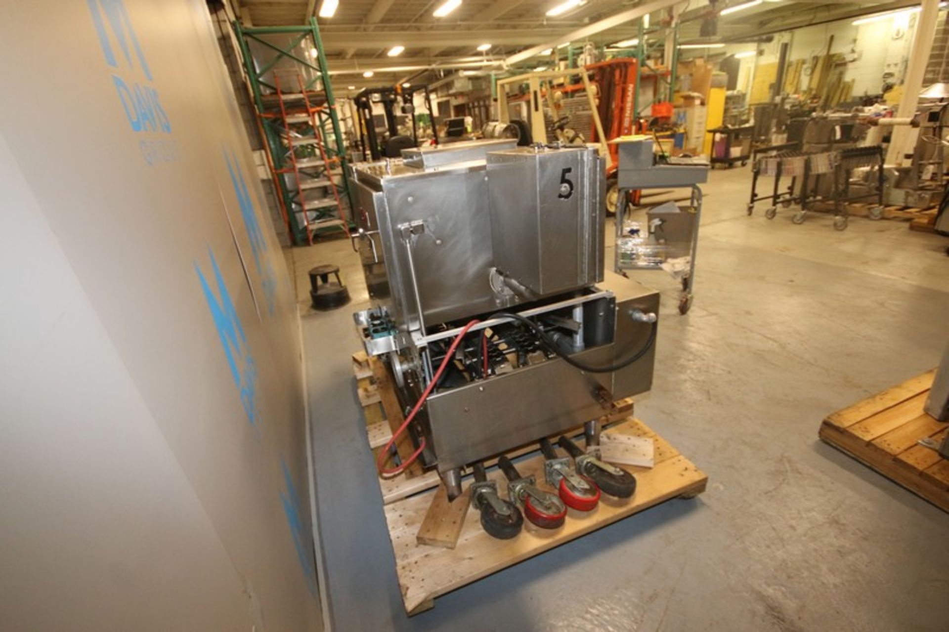 Mallet S/S Bread Pan Oiler,M/N 2001A, S/N 243-456, 460 Volts, 3 Phase, with Casters (INV#77729)( - Image 6 of 11