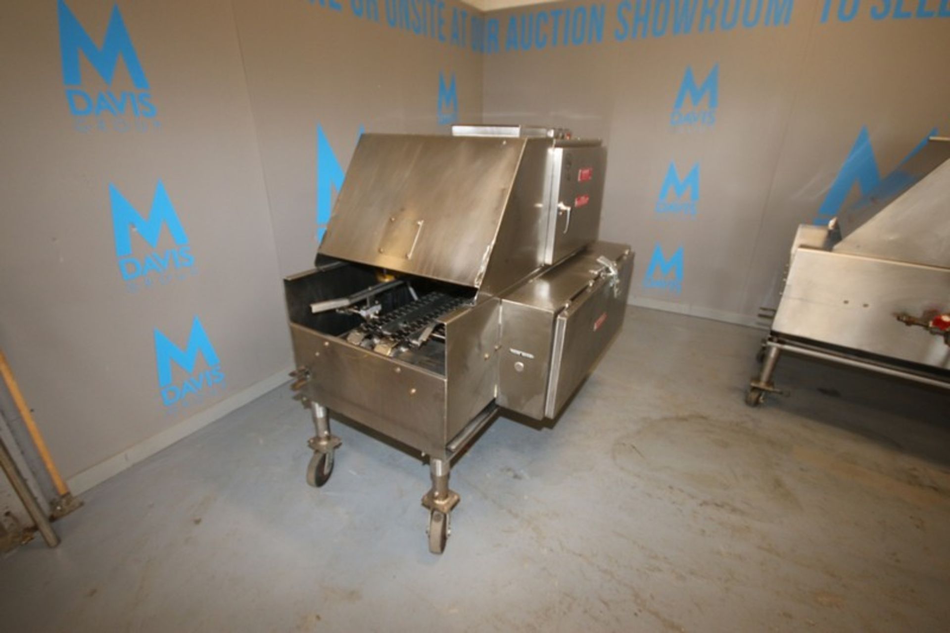 Mallet S/S Bread Pan Oiler,M/N 01A, S/N 242-456, 460 Volts, 3 Phase, Mounted on Portable Frame ( - Image 2 of 15