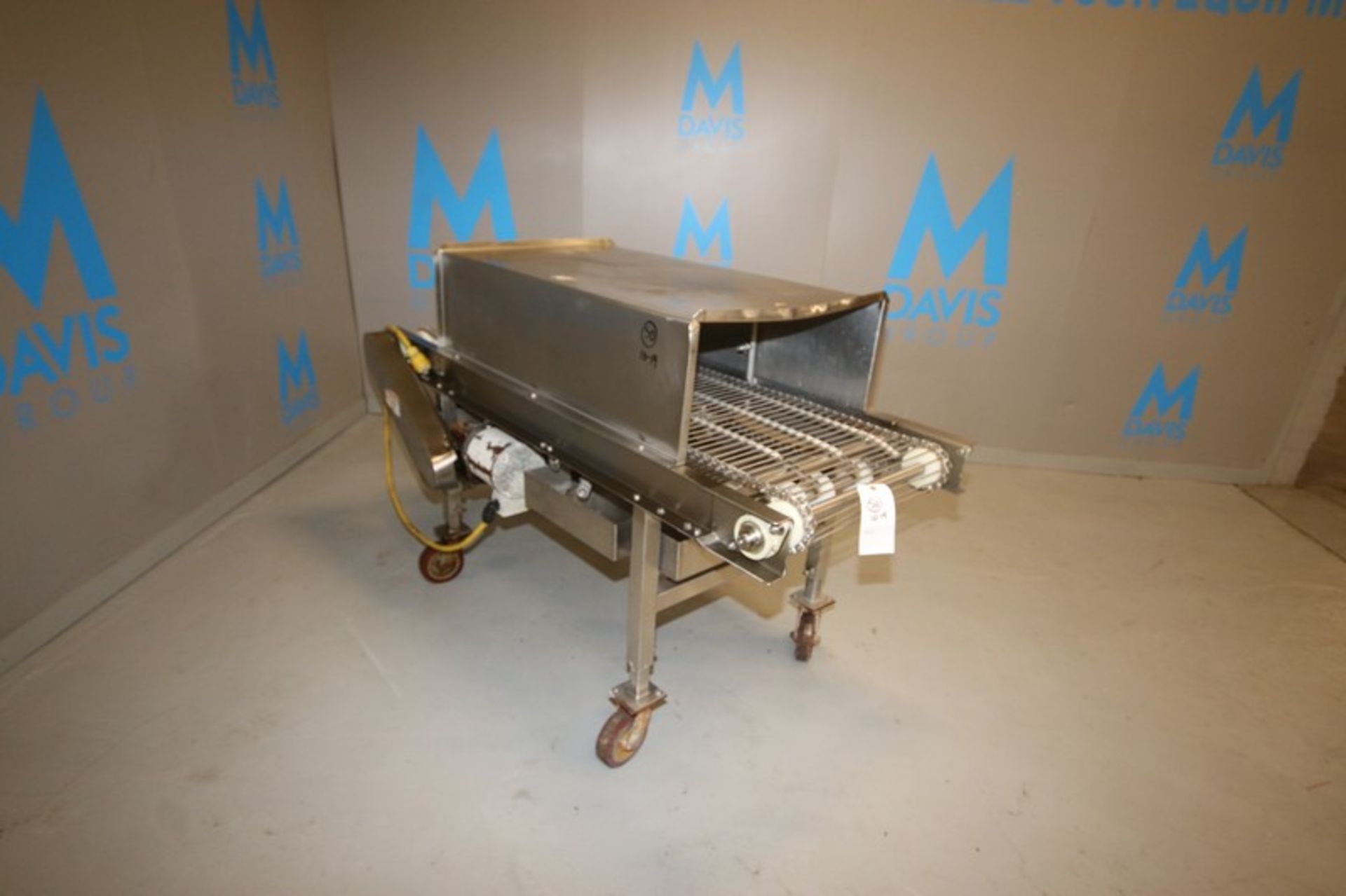 E-Quip Enclosed S/S Conveyor, M/N 238, Factory