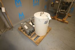 Bedford White Corp. 30 Gal. Hot Water Tank, M/N MI30L6DS13, S/N ZF3367374, 240 Volts, 3 Phase,