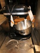 Kitchen Aid 6 qt Mixer, Model Design Pro 600 with Attachments (INV#78234)