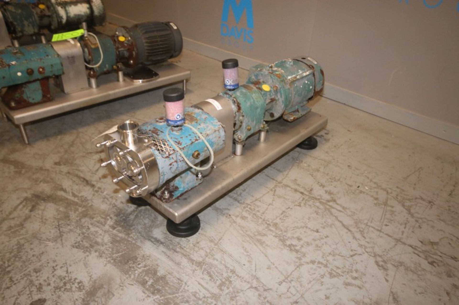 Tri-Clover 3 hp Positive Displacement Pump, M/N TC1P3NLD, with Aprox. 2" Clamp Type Head, with - Image 2 of 5