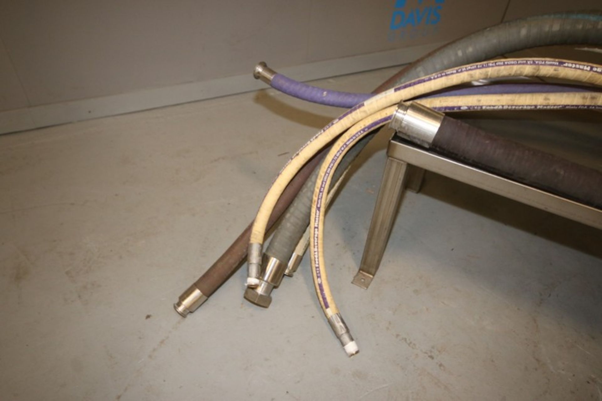Assorted Transfer Hoses, Length Ranging FromAprox. 35" L - 125" L, Clamp Type, Insert Type, and - Image 5 of 7