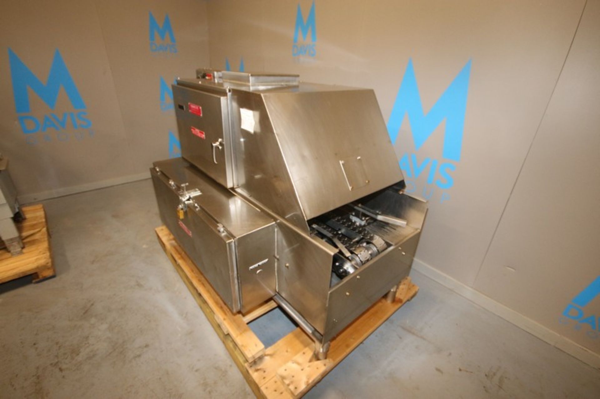 Mallet S/S Bread Pan Oiler,M/N 2001A, S/N 243-456, 460 Volts, 3 Phase, with Casters (INV#77729)( - Image 11 of 11