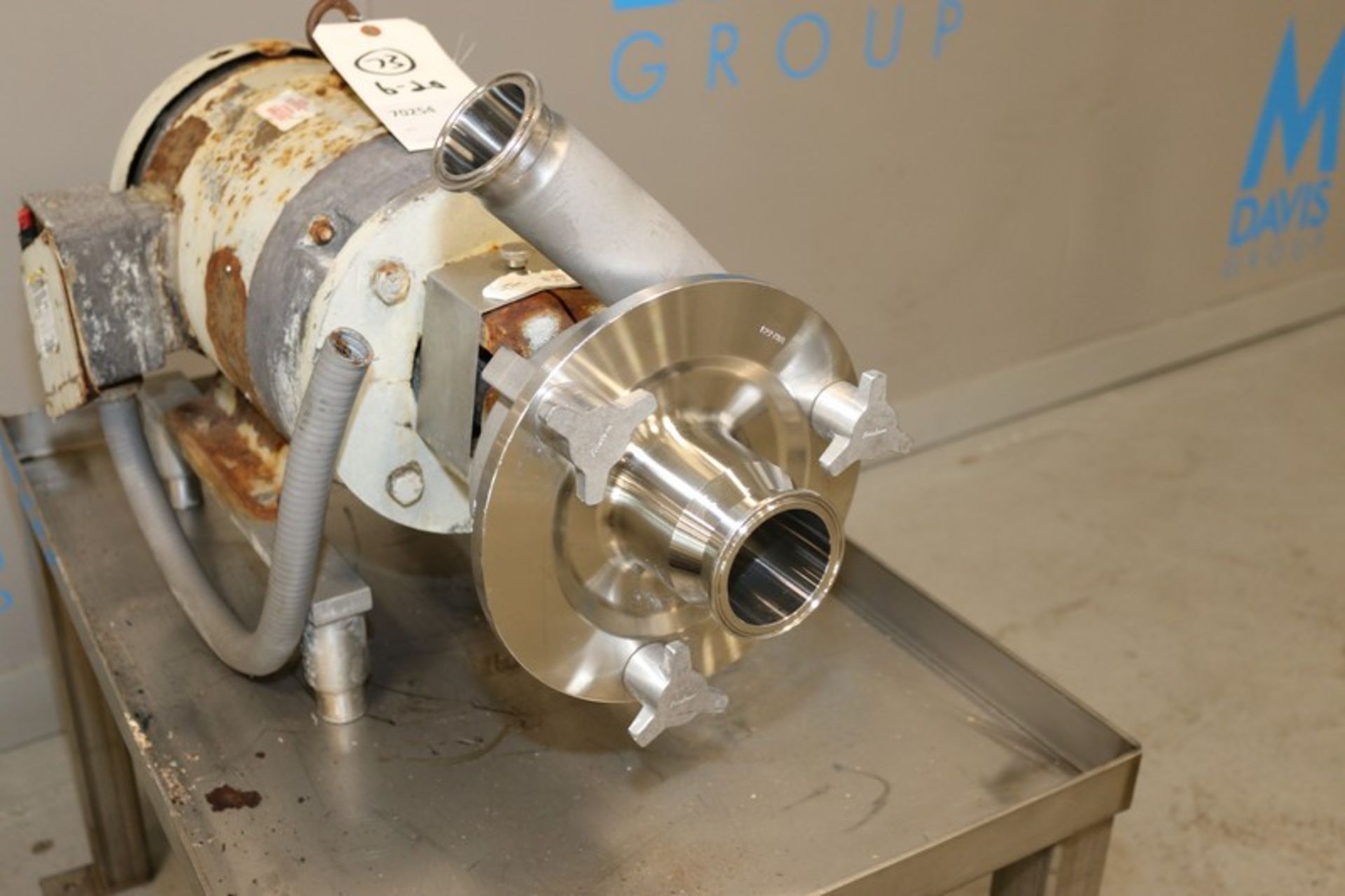 Fristam Aprox. 10 hp Centrifugal Pump, M/N FPX3522-125, S/N FPX35220401454, with Aprox. 2" x 3" - Image 3 of 7