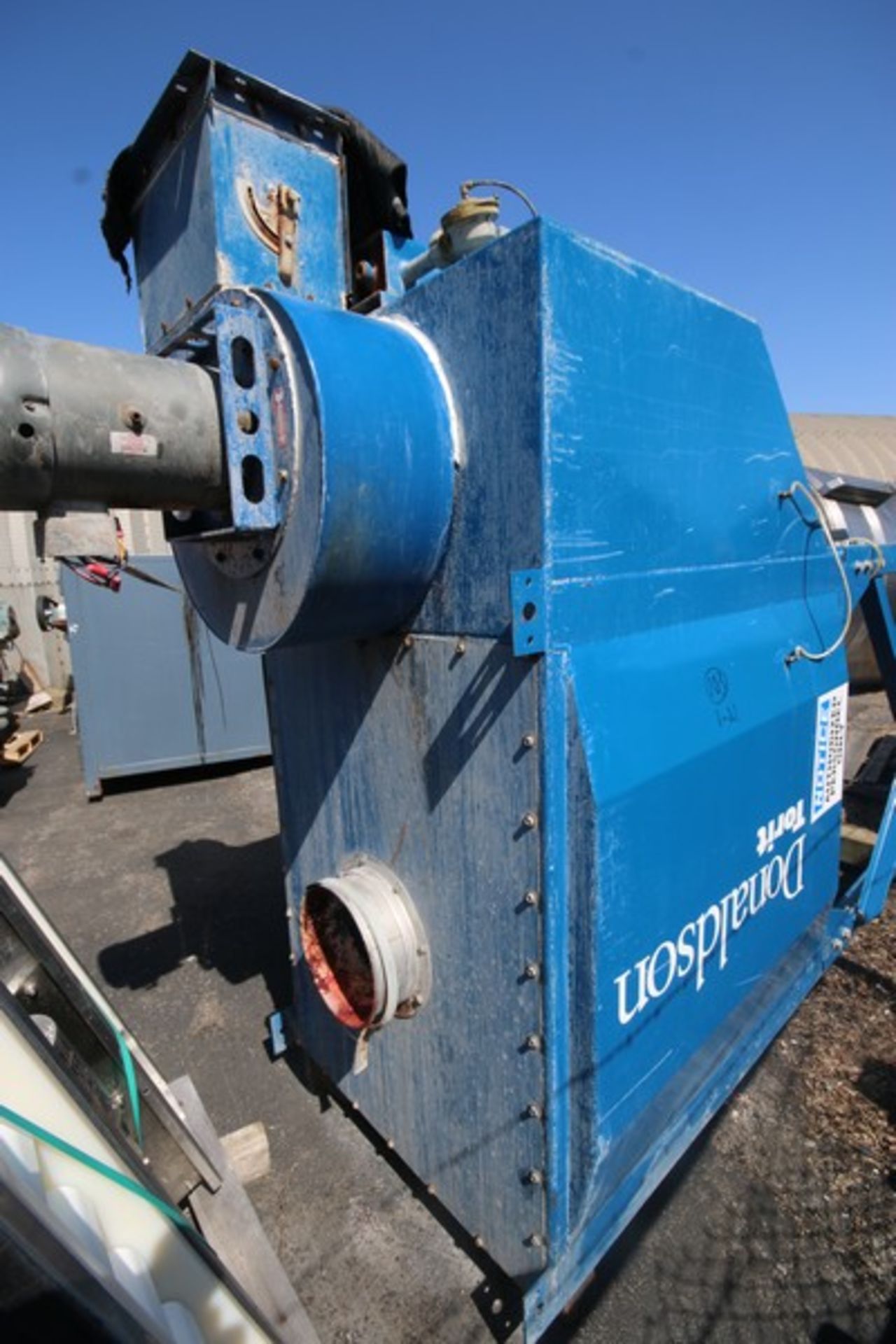 Donaldson Tort Dust Collector,M/N DF02-8, S/N IG916627-0001, wwith 7.5 hp Motor, Overall Dims.: - Image 8 of 9