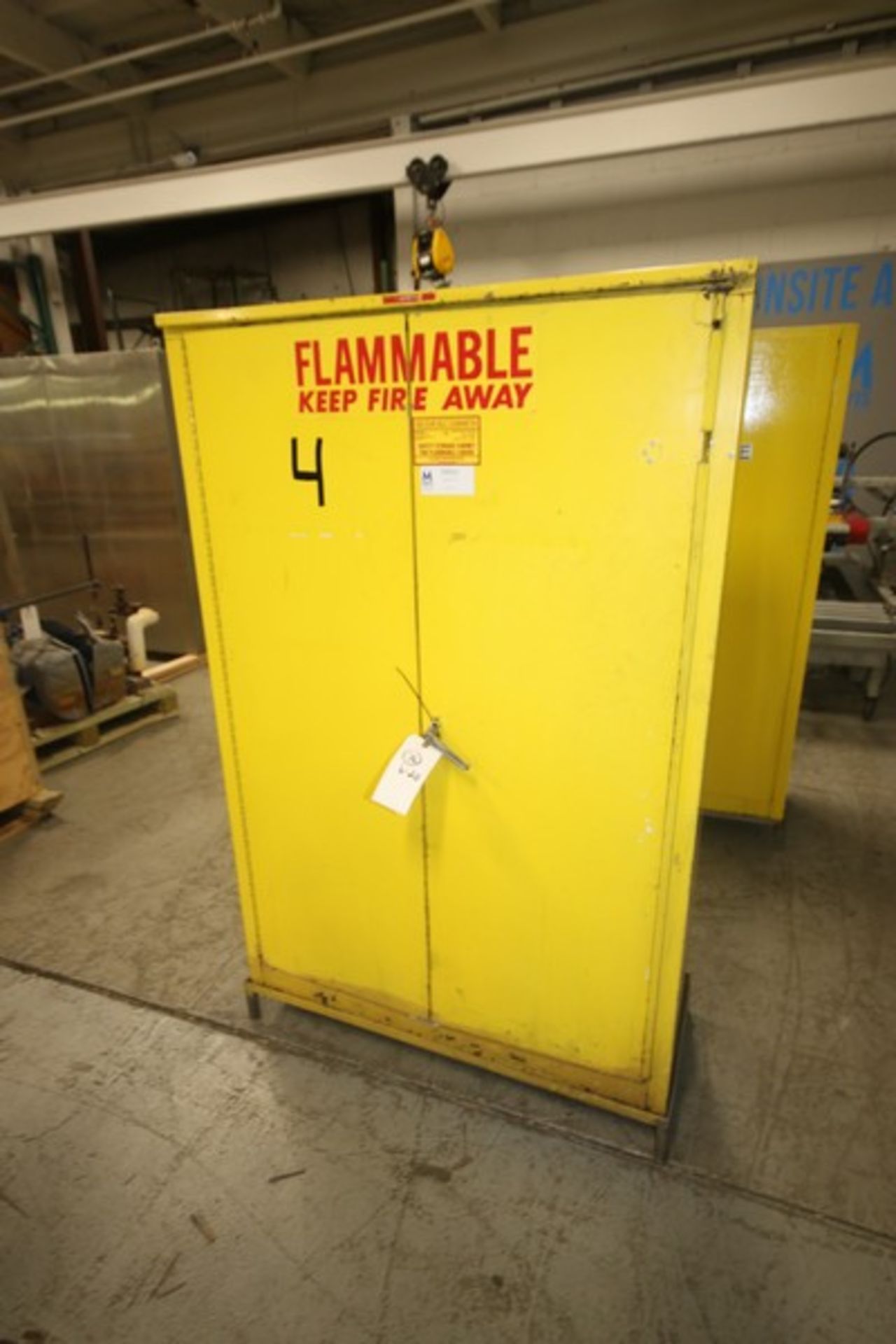 A & A 45 Gallons Double Door Storage Cabinet,