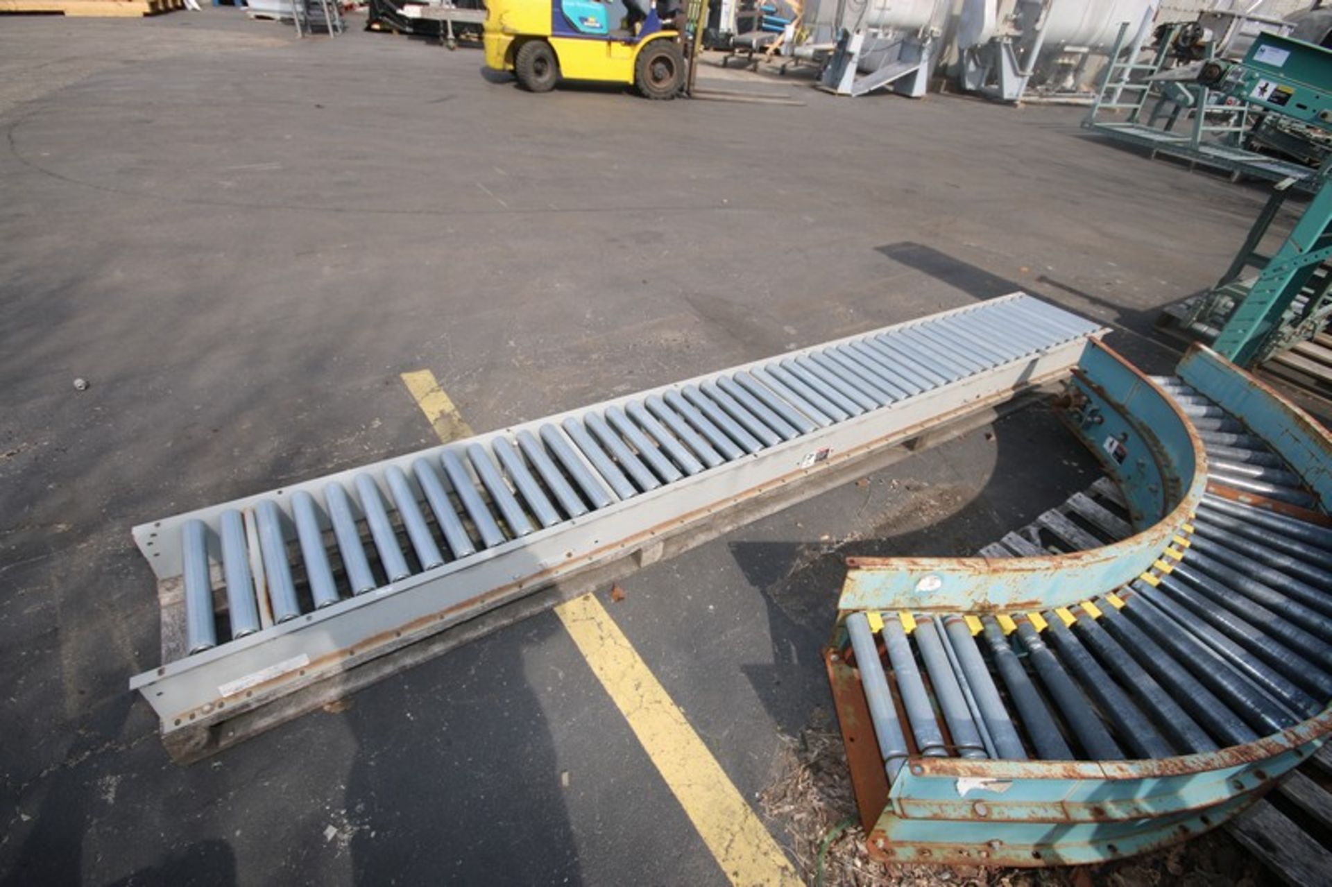 Straight Section of Roller Conveyor,Aprox. 144" L x 15-1/2" W Rolls (NOTE: Missing Legs--See - Image 3 of 3