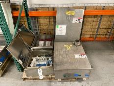 (4) Assorted S/S Control Cabinets(INV#78089)(Located @ the MDG Showroom - Pittsburgh, PA)(Rigging,