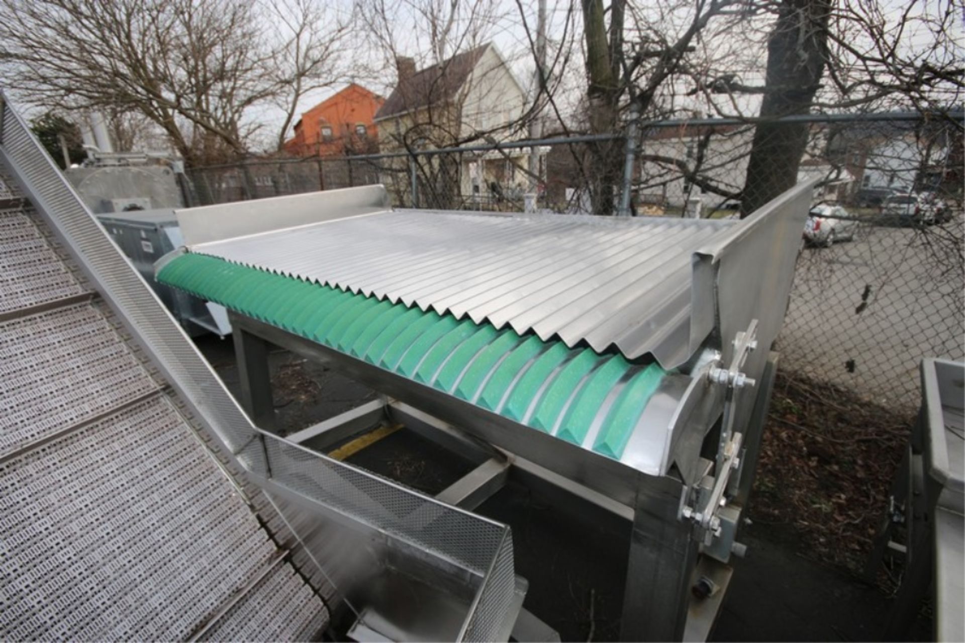 S/S Flume,Overall Dims.: Aprox. 78" L x 43" W x 52" H, Mounted on S/S Frame (INV#68824) (Located - Image 2 of 5