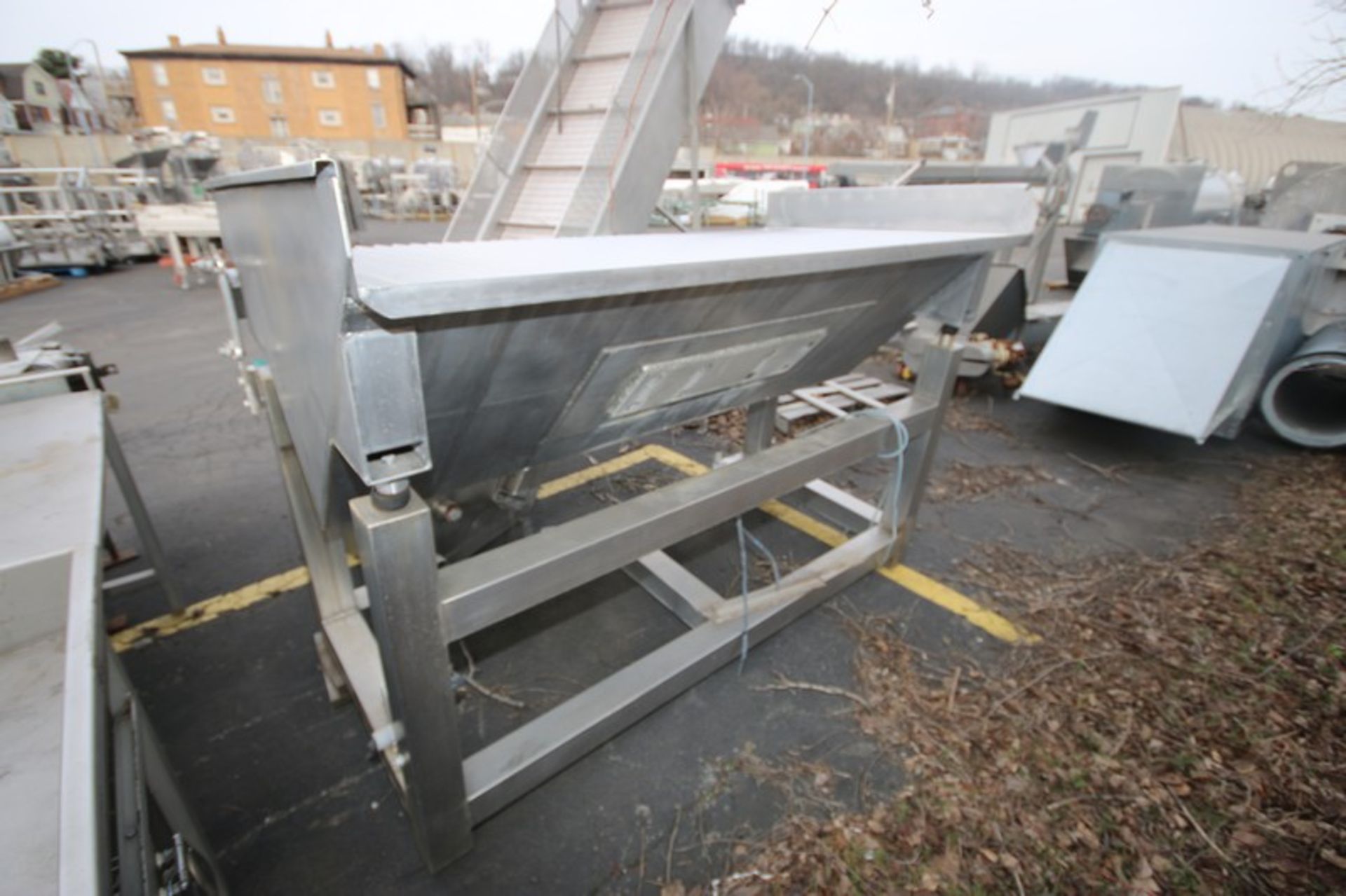 S/S Flume,Overall Dims.: Aprox. 78" L x 43" W x 52" H, Mounted on S/S Frame (INV#68824) (Located - Image 5 of 5