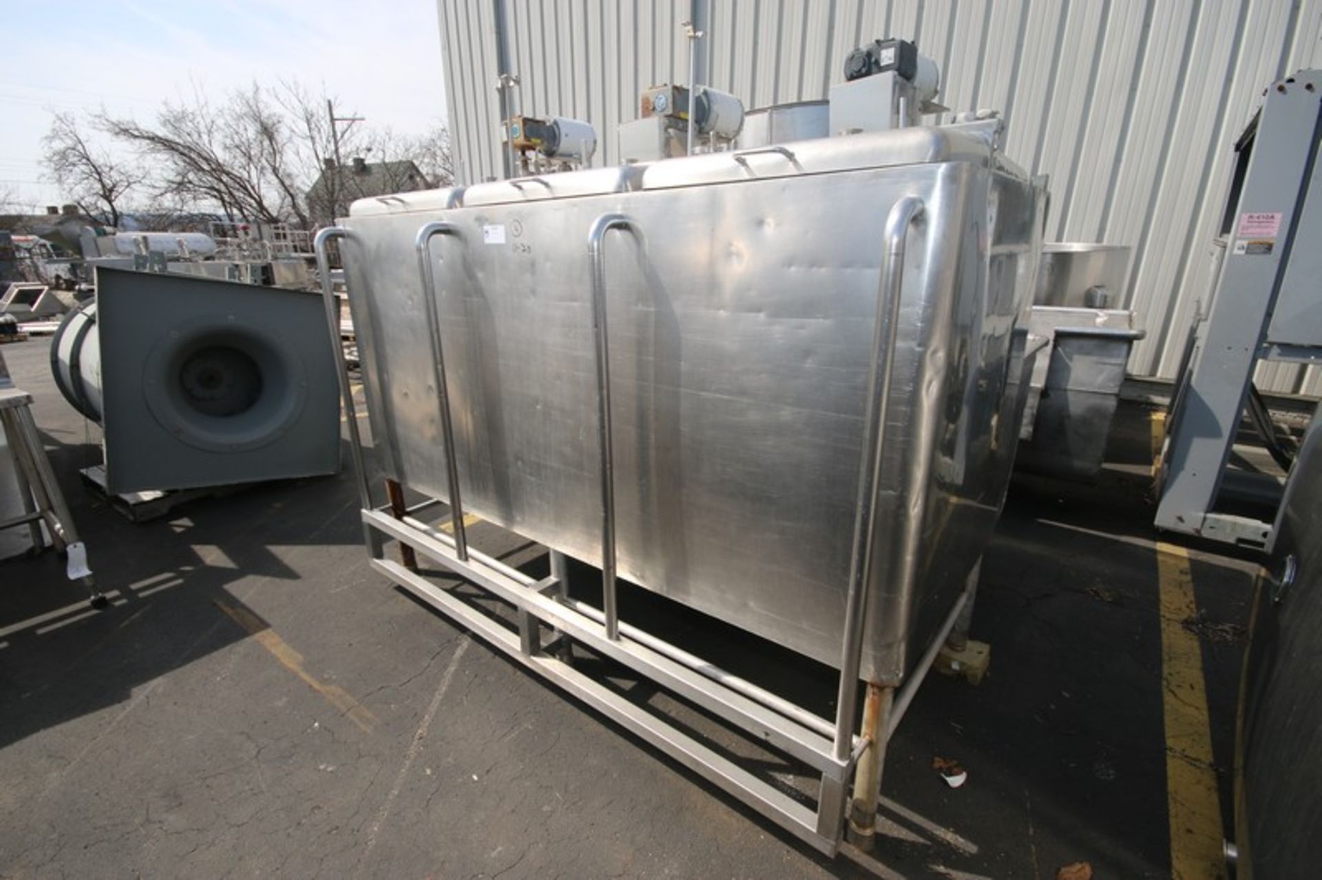 3-Compartment @ Aprox. 170 Gal. Insulated Mix Tank, Internal Compartment Dims.: Aprox. 27" L x 35" W - Image 2 of 12