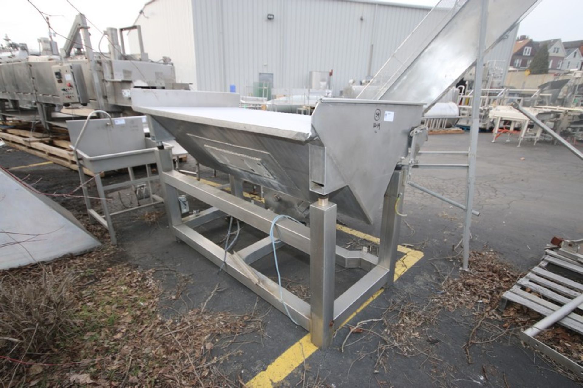 S/S Flume,Overall Dims.: Aprox. 78" L x 43" W x 52" H, Mounted on S/S Frame (INV#68824) (Located - Image 4 of 5