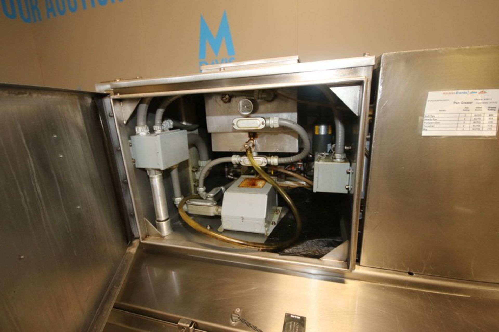 Mallet S/S Bread Pan Oiler,M/N 2001A, S/N 243-456, 460 Volts, 3 Phase, with Casters (INV#77729)( - Image 7 of 11