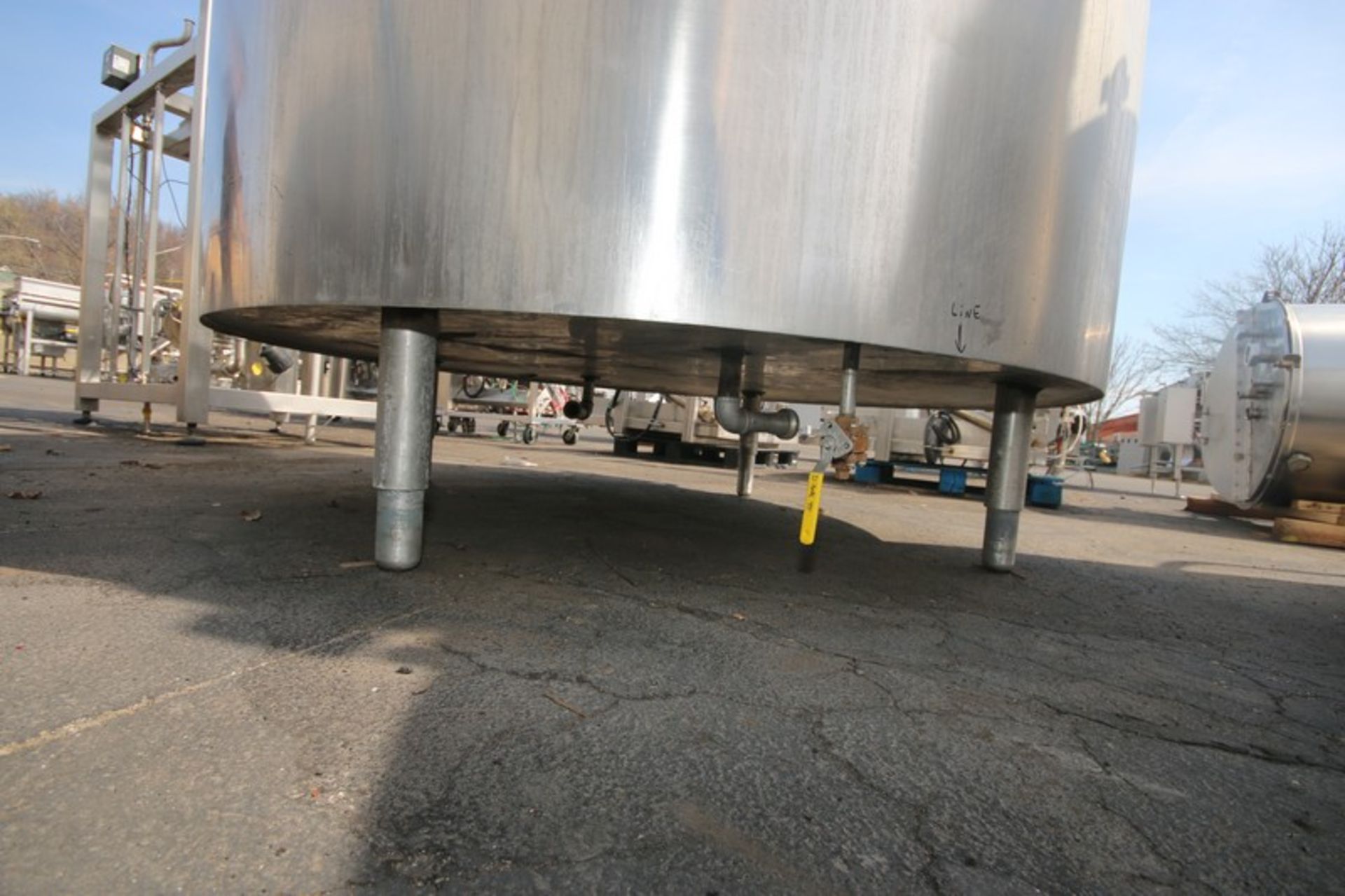 Mueller 500 Gal. Dome Top Jacketed Processor, M/N PCD, S/N D-16000-7, Dome Top/ Concave Bottom, with - Image 7 of 14