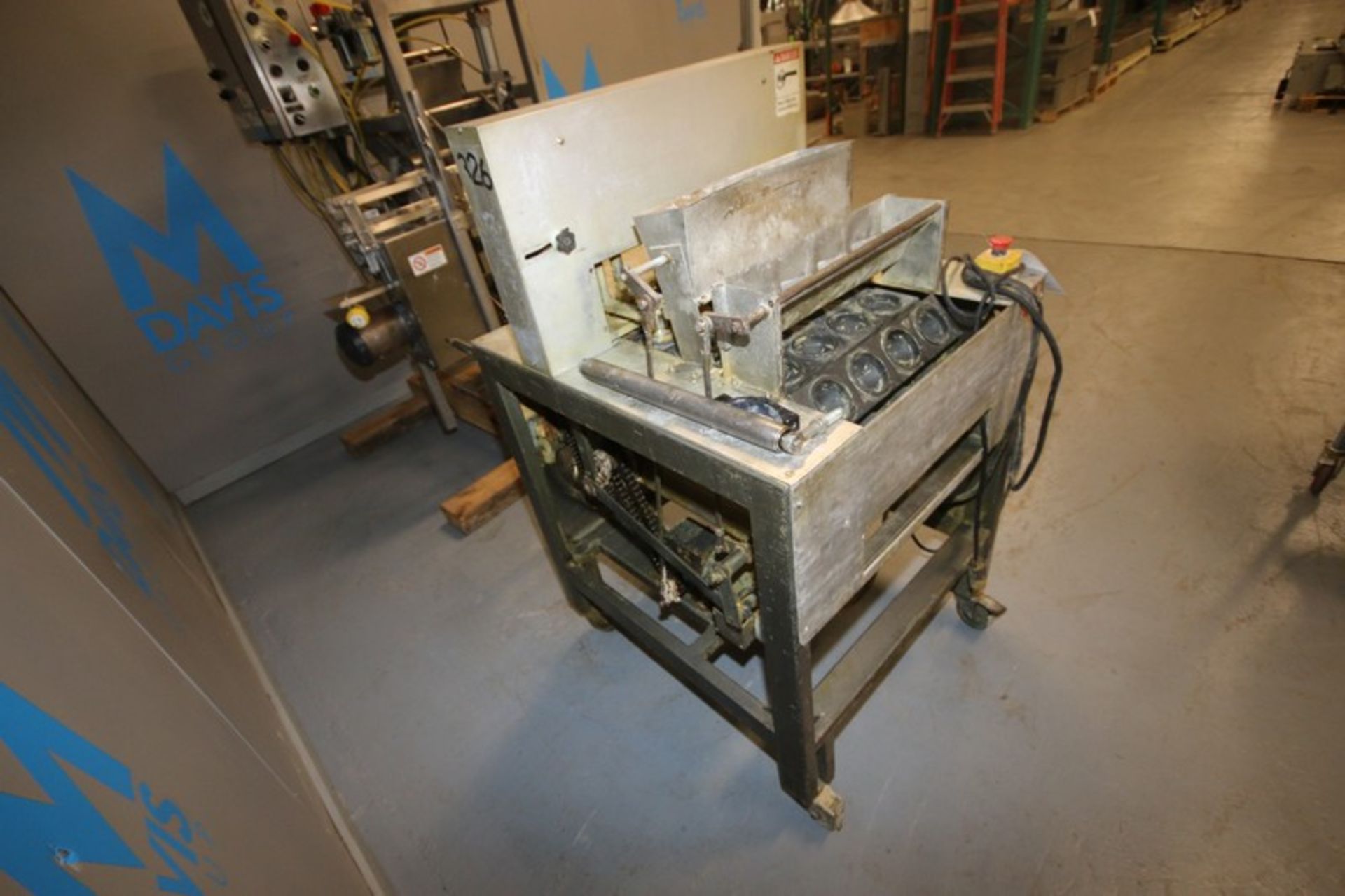 Esperia 4-Wide Dough Molder, with Molds, Mold Dims.:  Aprox. 3" Dia. x 2" Deep, with Drive, - Image 8 of 13