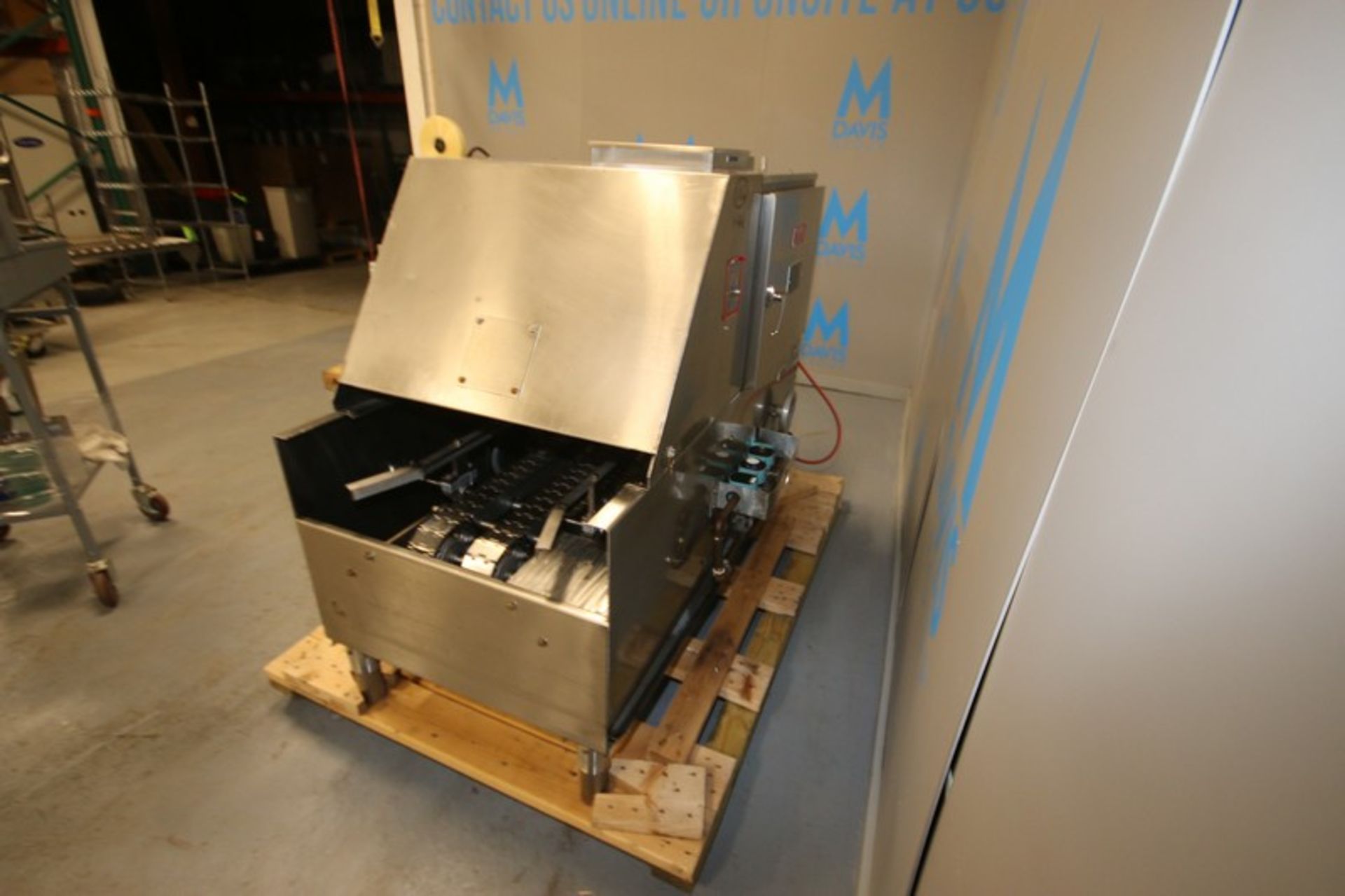 Mallet S/S Bread Pan Oiler,M/N 2001A, S/N 243-456, 460 Volts, 3 Phase, with Casters (INV#77729)( - Image 9 of 11