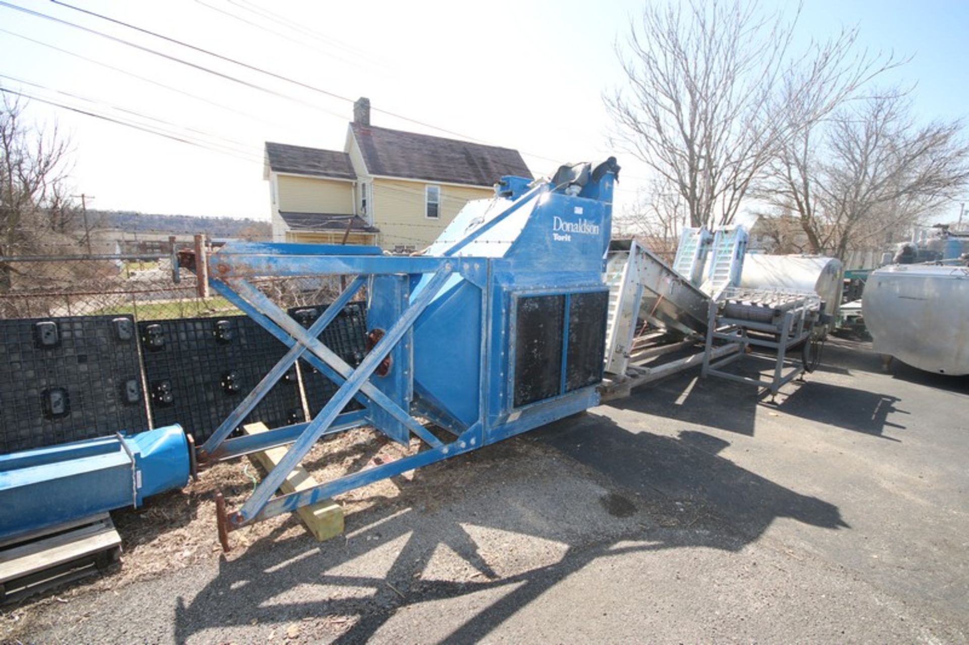 Donaldson Tort Dust Collector,M/N DF02-8, S/N IG916627-0001, wwith 7.5 hp Motor, Overall Dims.: - Image 4 of 9
