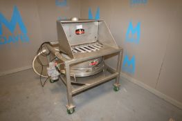 Kason S/S Screener,Screen Dia.: Aprox. 29" Dia., with Side Mounted Kason Motor, with (2) Spare