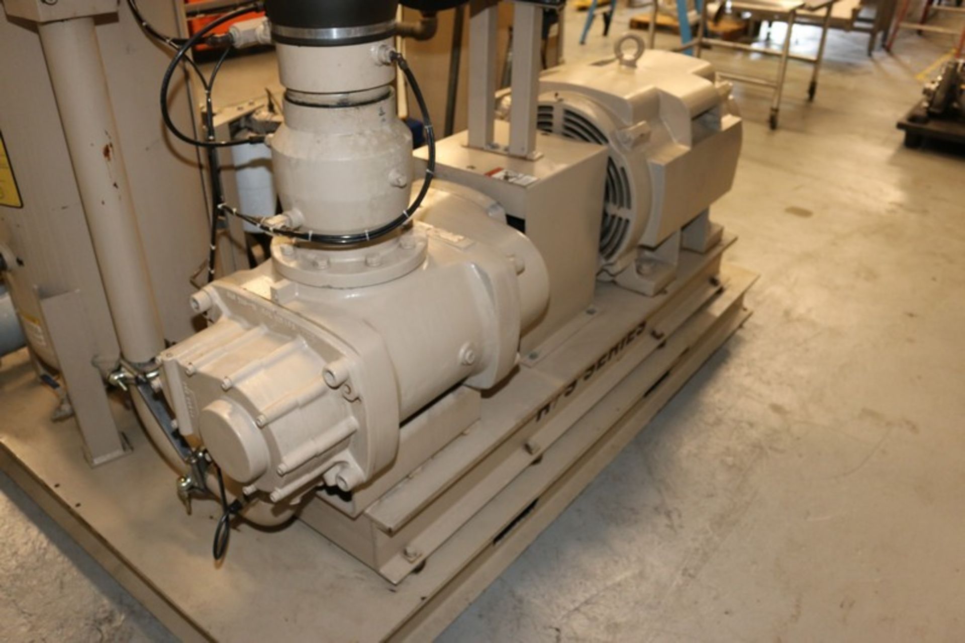 Curtis 150 hp Air Compressor, M/N R/S 150D A/EE75G, S/N 7863H07014, 706 CFM, 125 PSI, 460 Volts, - Image 8 of 12