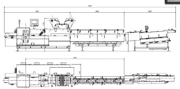 2019 CT Pack Single Lane Flow Wrapper with Additional Infeed Conveyor (Approx. $350,000), Model