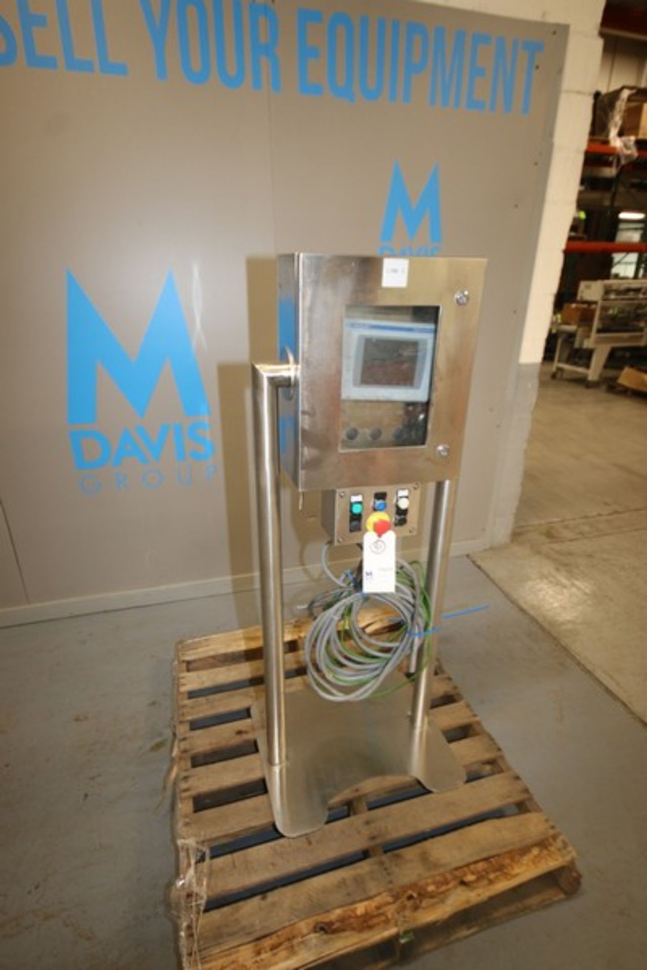 Allen-Bradley Touchscreen Display,PanelView Plus 700, Mounted on S/S Stand(INV#77619)(Located @ - Image 2 of 5