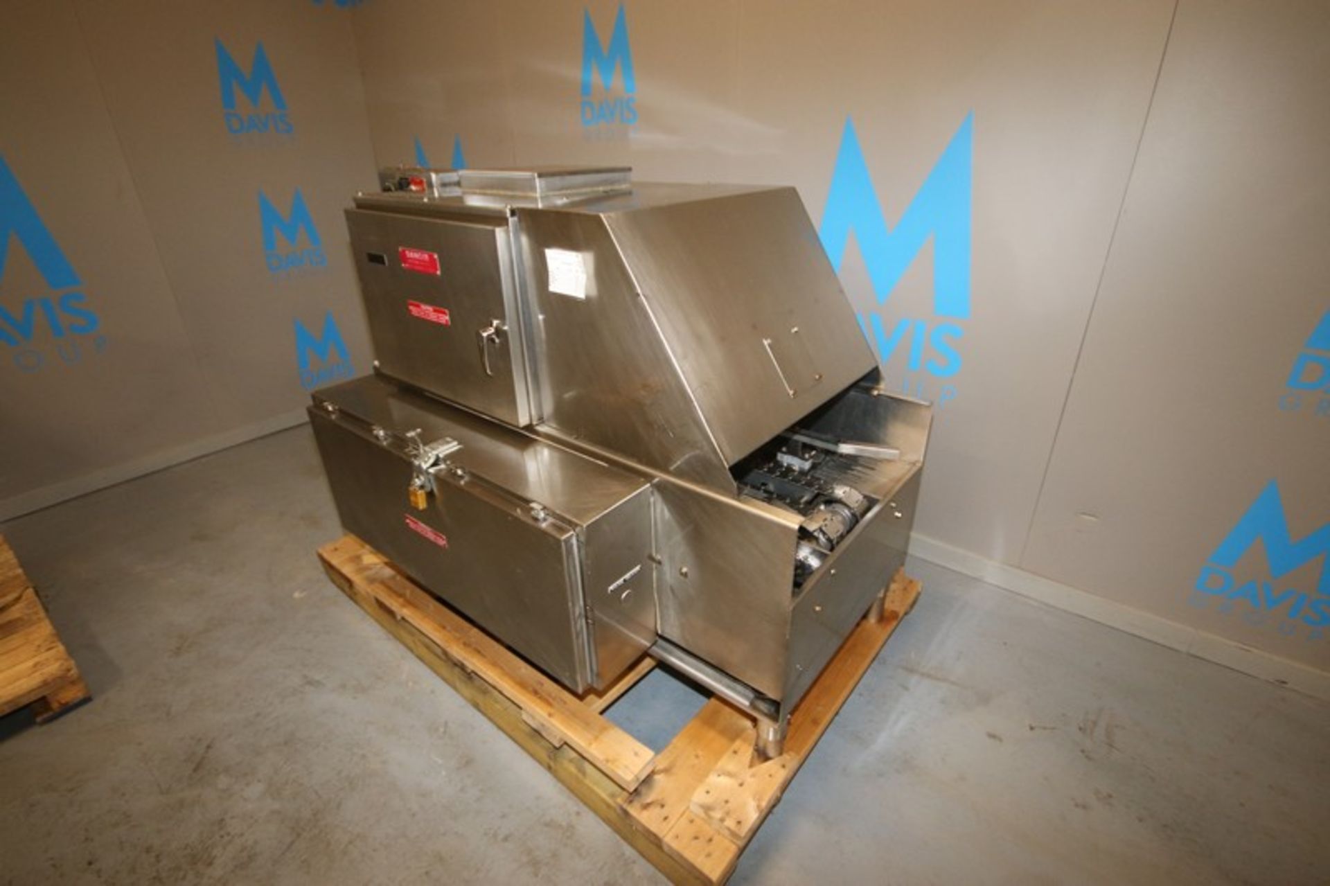 Mallet S/S Bread Pan Oiler,M/N 2001A, S/N 243-456, 460 Volts, 3 Phase, with Casters (INV#77729)( - Image 3 of 11