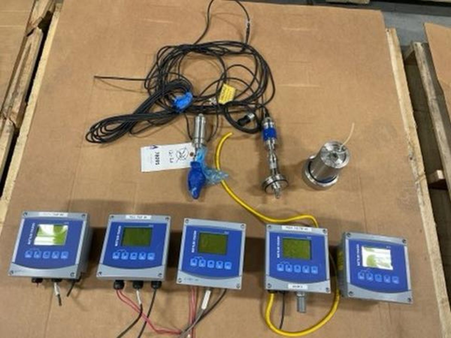 Lot of Mettler Toledo Test Equipment,Including (5) M400 Transmitters with (2) 02 & Other Sensors (
