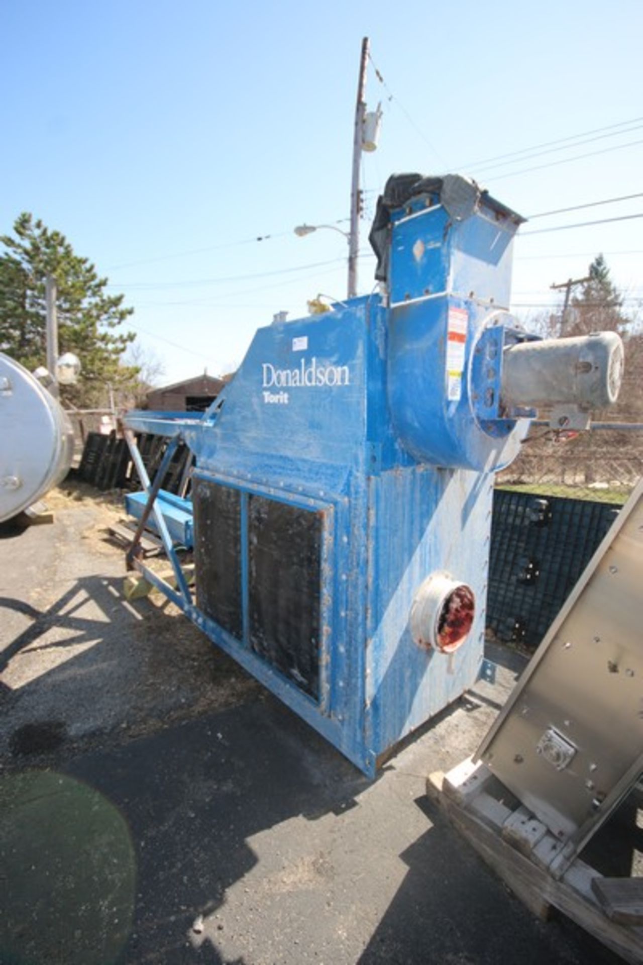 Donaldson Tort Dust Collector,M/N DF02-8, S/N IG916627-0001, wwith 7.5 hp Motor, Overall Dims.: - Image 7 of 9