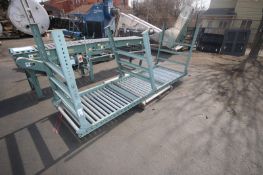 Hytrol Roller Conveyor,Overall Dims.: Aprox. 10' L x 33" W x 49" H, On Legs(INV#78166)(Located @ the