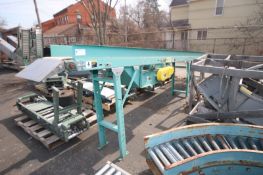 ALC Incline Conveyor,S/N 235005, with Aprox. 12" W Belt, Belt to Floor Aprox. 53" H On Legs, with