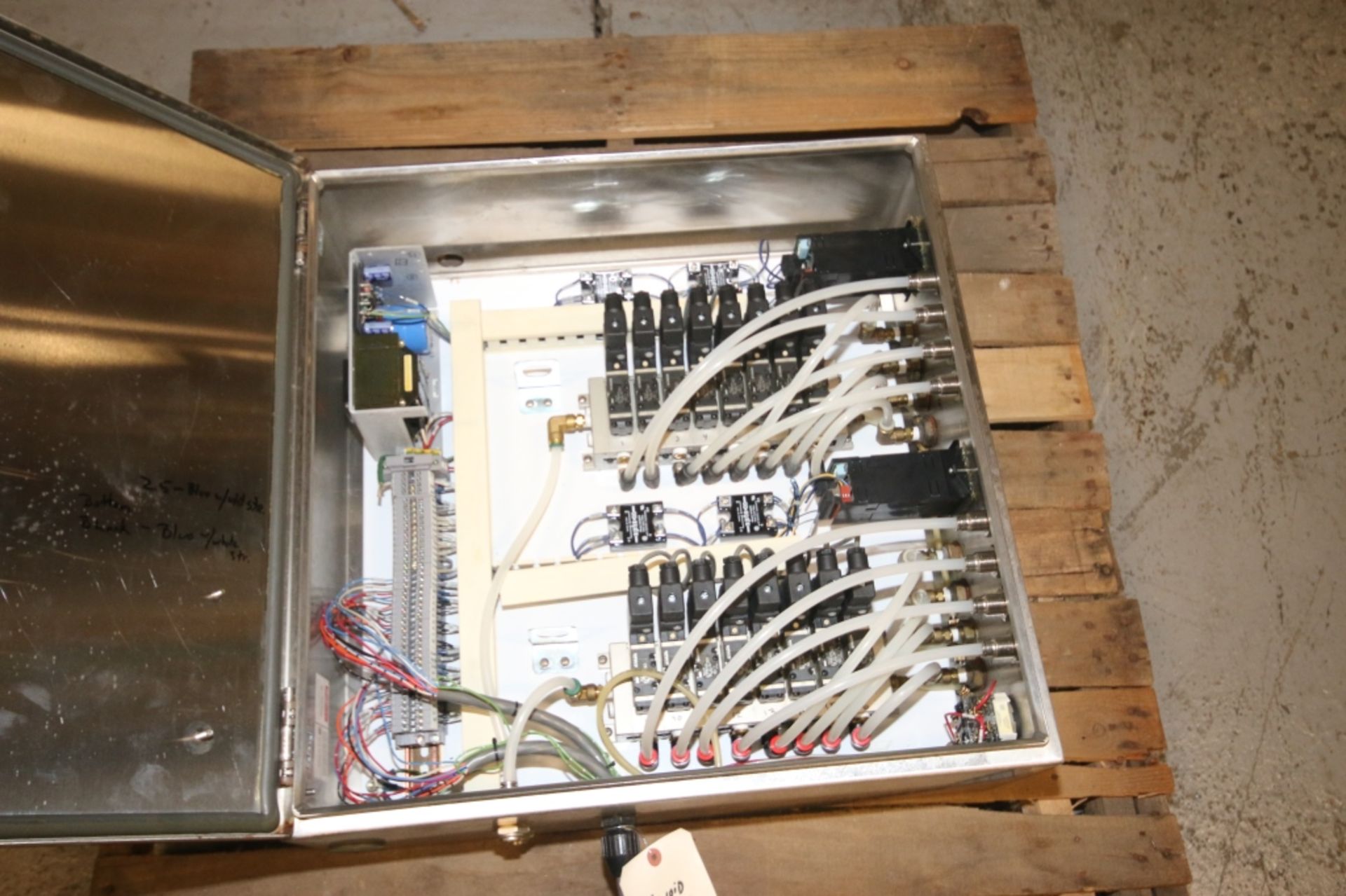 S/S Solonoid Control Panel, with Associated Valving & Air Tubes  (INV#68782)(LOCATED AT MDG - Image 2 of 5