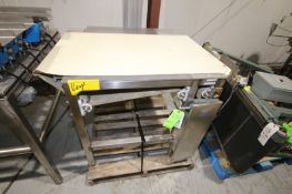 48" L x 32" W x 38" H S/S Power BeltConveyor, with Drive Motor (INV#70564) (Located @ the MDG