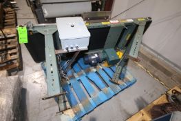 Hytrol 70" L x 18" W x 33" H S/S PowerBelt Conveyor, Model TAL, SN 236141, with Drive Motor &