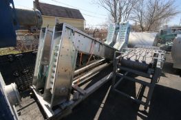 KleenLine Z-Configuration Bucket Conveyor,Aprox. 12' H, with 3/4 hp S/S Clad Motors, 1730 RPM, 208-