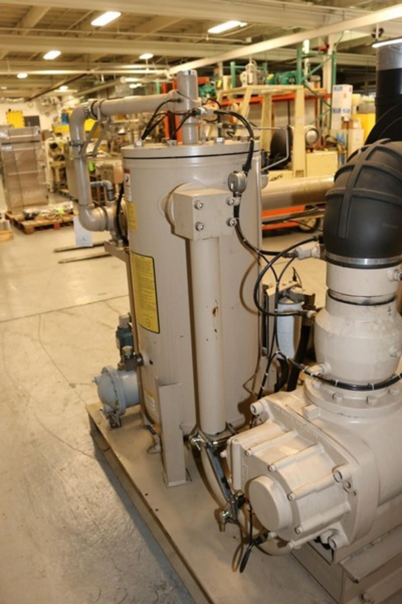 Curtis 150 hp Air Compressor, M/N R/S 150D A/EE75G, S/N 7863H07014, 706 CFM, 125 PSI, 460 Volts, - Image 9 of 12