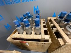 (9) GEA 6" S/S Air Valves Acuators with Think Tops(NOTE: Bodies Not Included; Formerly Used in