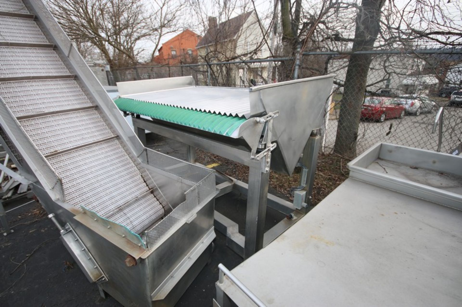 S/S Flume,Overall Dims.: Aprox. 78" L x 43" W x 52" H, Mounted on S/S Frame (INV#68824) (Located - Image 3 of 5