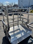 S/S Hydraulic Pivot Dump Platform,Overall Dims.: Aprox. 42" L x 51" W x 51" H (INV#70605)(Located at