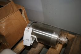 NEW Baldor 3 hp S/S Clad Pump Motor,Frame #143TC, 230/460 Volts, 3 Phase, 3450 RPM (INV#77993)(